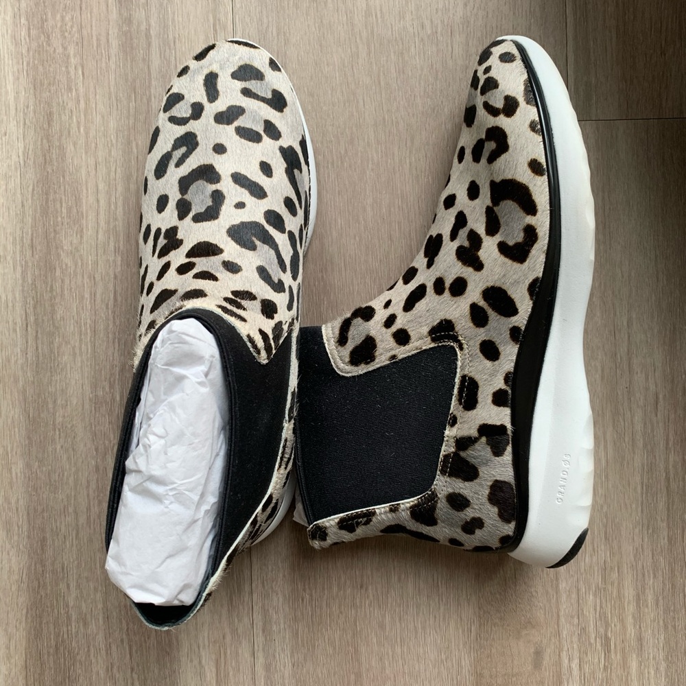 Cole Haan 3 Zerogrand Chelsea Boot Leopard